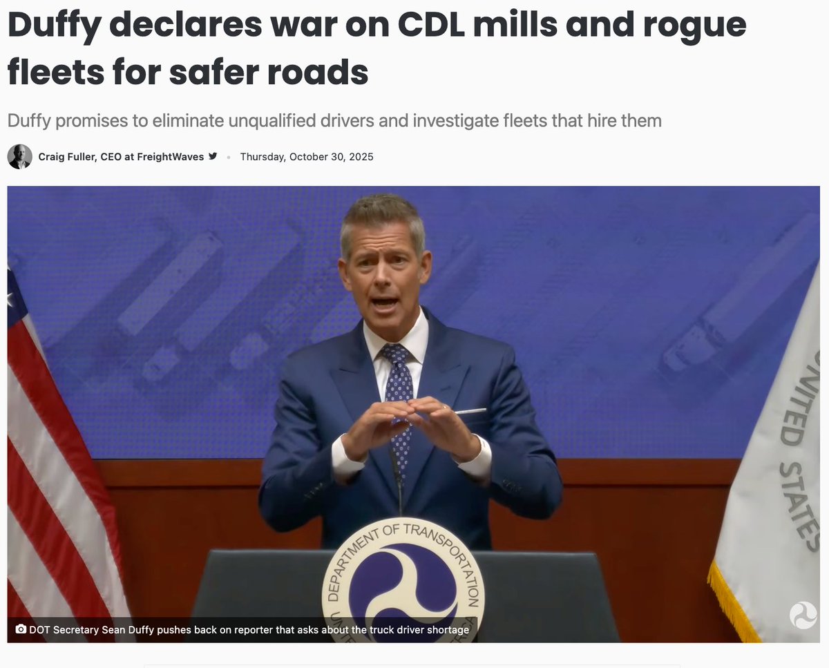 Duffy is on a mission to make trucking far safer and repair the damage done by decades of neglect