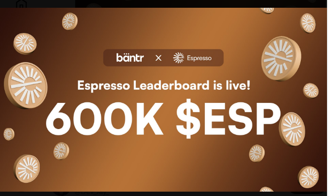 Nghianice1997's tweet photo. Indexed since May 30, it captures both your social + onchain participation in the Espresso ecosystem, rewarding those who've been part of their journey from the start.  Campaign timeline: Oct 30 - Nov 30  Rewards: 600,000 $ESP @espressosys or @espressofndn, “Espresso” https://t.co/HVCGpe45kv