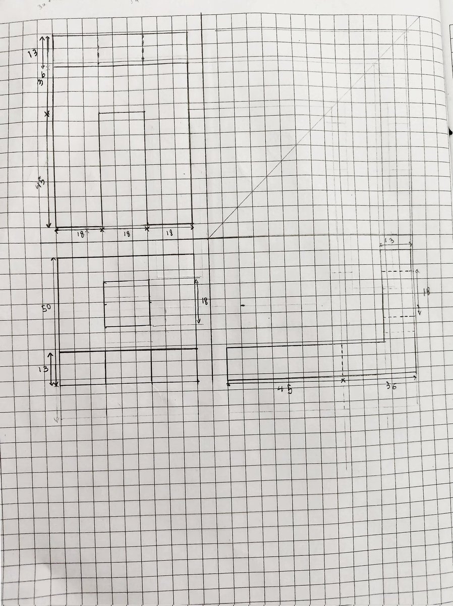Jazzy_the_tako's tweet image. Drawing right now (engineering drawing - orthogonal projection) I&apos;m having fun but I wanna draw mecha girls 

#homework