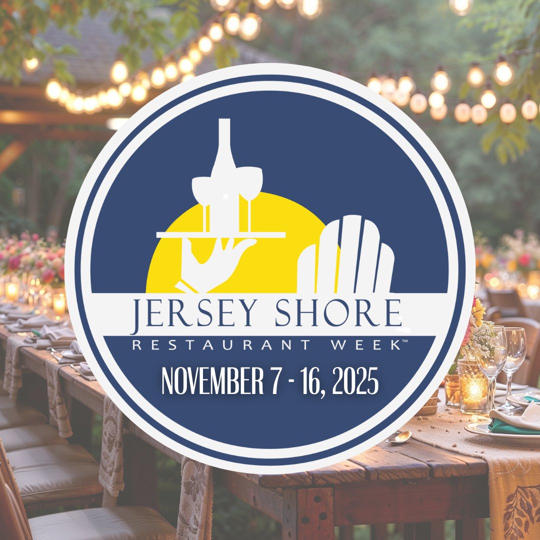 Jersey Shore Restaurant Week is BACK! 🍽🌊

Enjoy a 3-course meal (appetizer, entrée &amp; dessert) for just $32.25 or $42.25 at some of the best restaurants in #MonmouthCounty. Reservations highly recommended.

Info: bit.ly/438yCq5