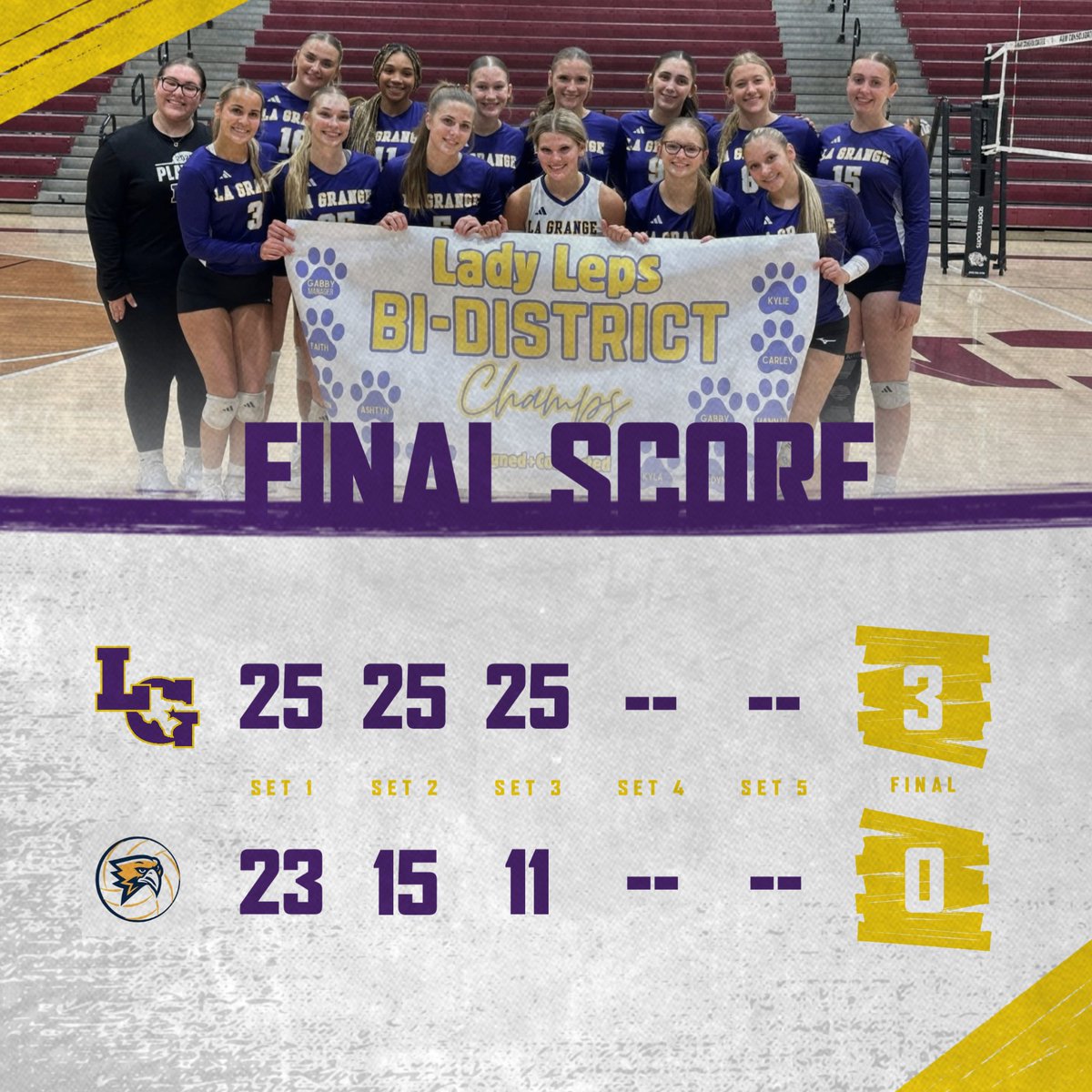 La Grange Volleyball tweet media