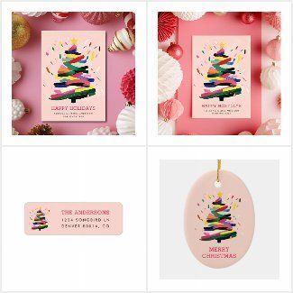 Modern Christmas Tree Pink Holiday Collection

A fun but festive Christmas collection for employees and friends with lots of matching items for the perfect holiday gathering. Colorful Christmas tree on light pink background. 

buff.ly/RgYXtGT 

#HR #Christmas