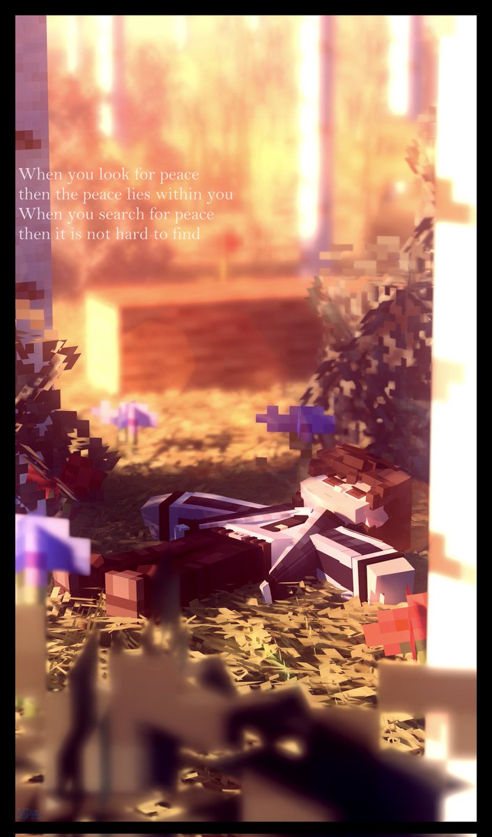 ichrisation's tweet image. &quot;It sure is beautiful these days.&quot;

#mineimator #modelbench #minecraft #3dart #3dartwork #art #artistontwitte