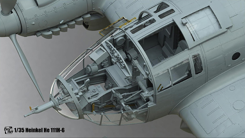 輸入新製品】 ボーダーモデル社より、ハインケル He111H-6を 1/35