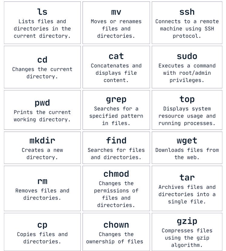 7thGensec's tweet image. Cyber guardians, sharpen your terminal skills 🛡️🐧
Here are 18 Linux commands every cybersecurity pro & enthusiast should know:
Master these and you’ll walk the shell like a knight with a glowing command-line sword ⚔️✨
#Linux #CyberSecurity #EthicalHacking