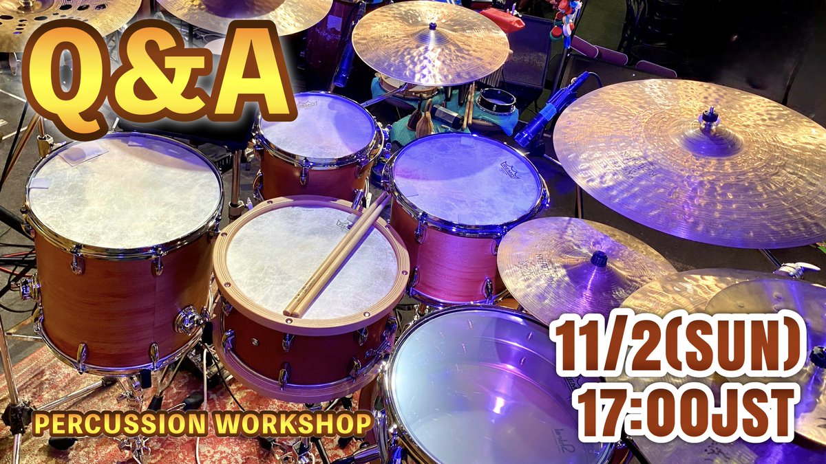 TAKAFUMI / パーカッション on X