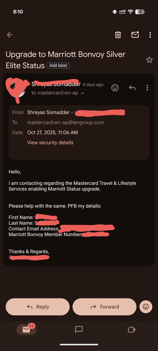 tech_that_out's tweet image. The mastercard upgrade route does work. 

I did not call though. An email was enough, here&apos;s the template. Got done in 4 days which is great! 

Email ID: mastercard.en-ap@tengroup.com