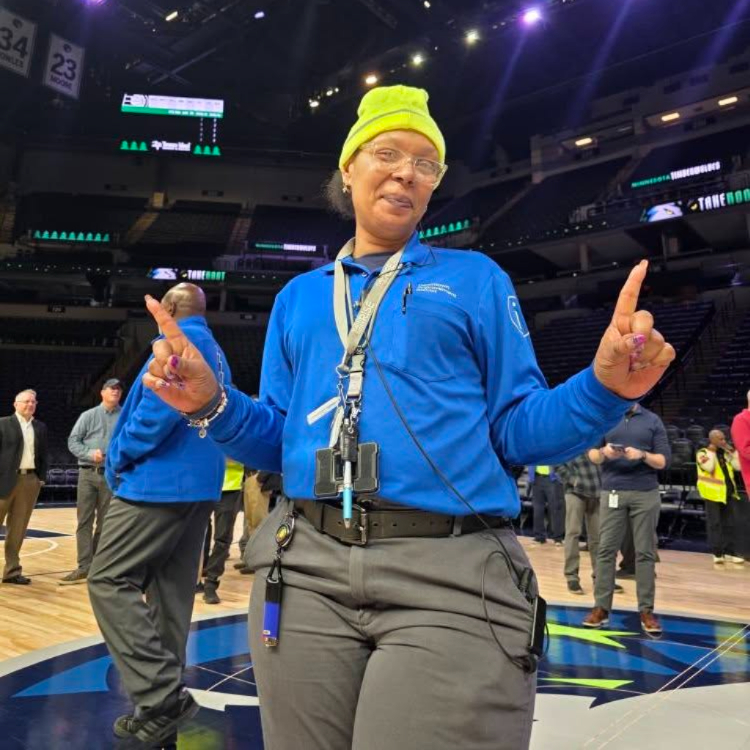 A Special Night for Our Minneapolis Downtown Improvement District Team! Our Ambassadors were invited to a special kickoff event hosted by the Minnesota Timberwolves and Lynx — and it was a night to remember! 💙💚