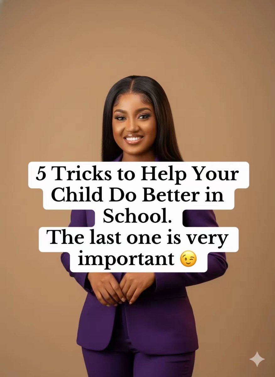 Modest_mdee's tweet image. 5 tricks to help your child do better in school — look below 👇

#FunLearningWithMdee #KidsEducation #ParentTips #LearningMadeFun #OnlineTutoring #EducationForKids #StudentSuccess #AcademicGrowth #ChildDevelopment #ParentingCommunity #TutoringThatWorks #StudyTips #HomeLearning