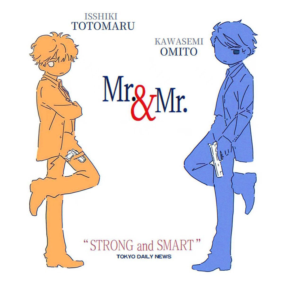 blankeeteru's tweet image. おみとと
omtt/kwtt

万圣节但是完全没时间画了，于是搬出了史密斯夫妇paro😎