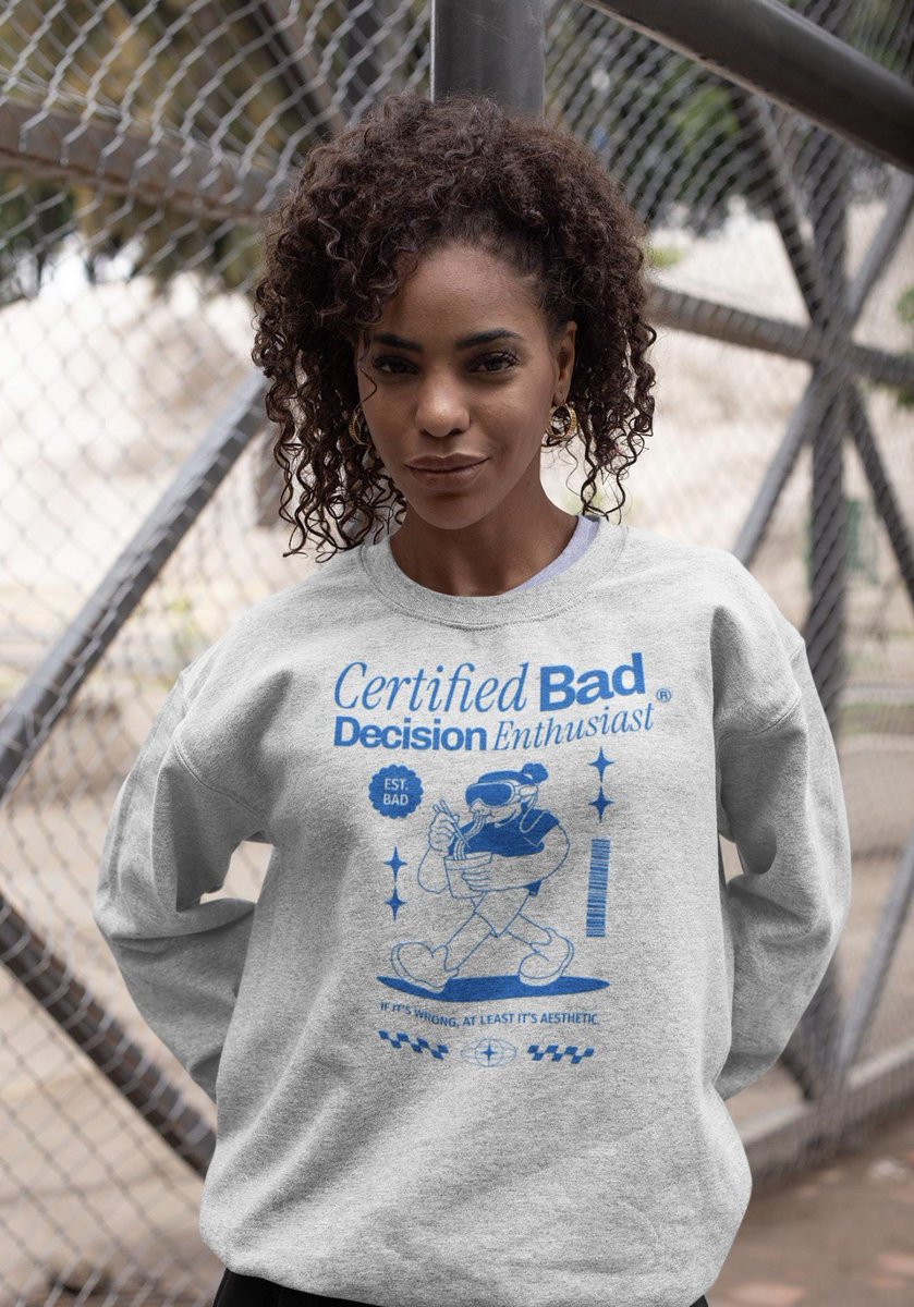 thesoftlab's tweet photo. 🍓 certified bad decision enthusiast™
because if it’s wrong, at least it’s aesthetic 💅
🛒 shop the sweatshirt → https://t.co/leibvMHKij https://t.co/x3zBmgcuF6