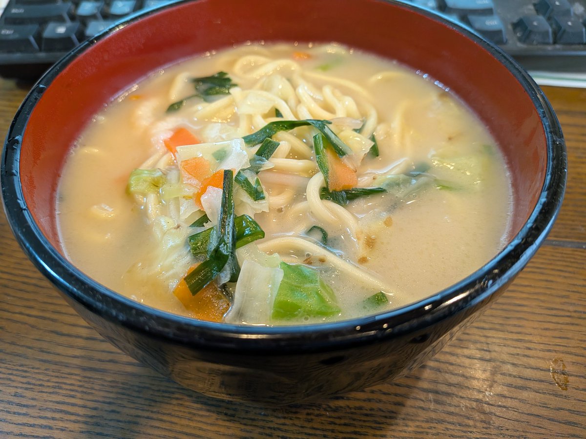お昼は長崎ちゃんぽん作りました