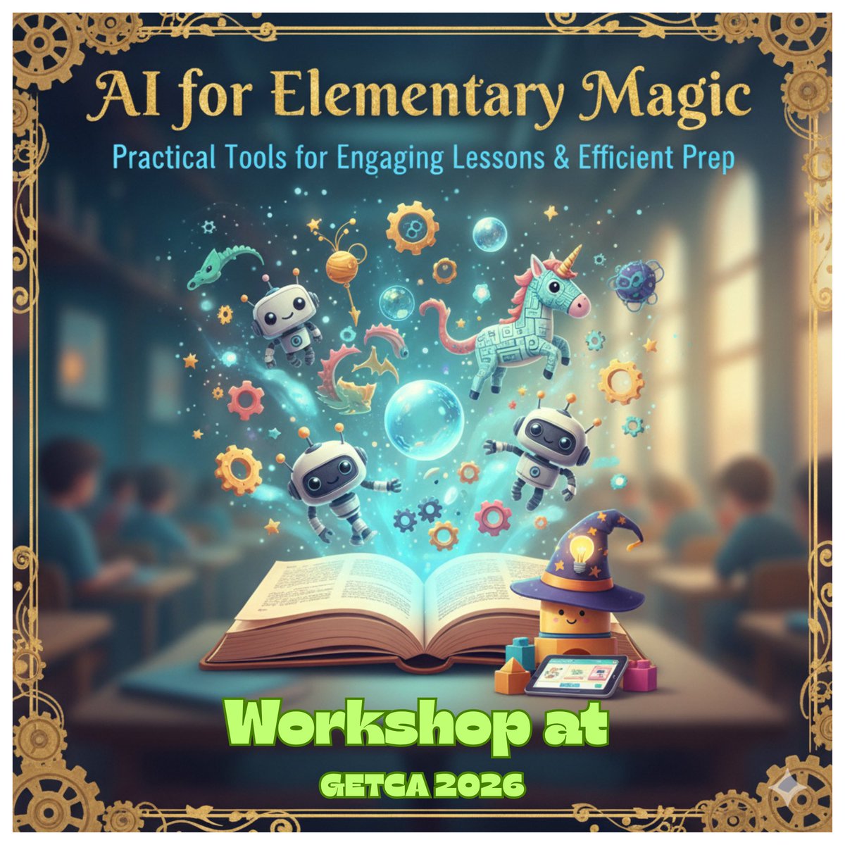 I am pleased to announce that I will be leading this workshop at GETCA 2026 although the date and time are yet to be confirmed. If you are interested in an interactive and engaging opportunity to learn more about AI applications, I invite you to consider attending my workshop.