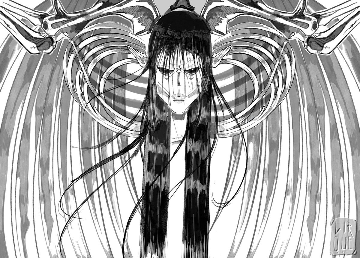 Day 28 
Skeletal 
#Inktober2025 #aot #eren #fanart #snk