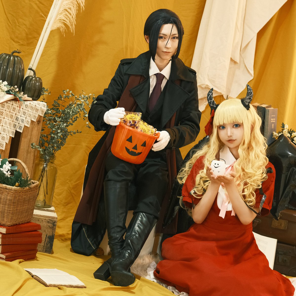 コスプレ/ BSD
⚠️オリジナルハロウィン

.

.

Even mischief is a reward 🎃

.

.

🎀:KEIさん(<a href="/nemo_ask/">KEI</a> )
📷:なすとらさん(<a href="/jelly_na1999/">なすとら/ミシマ企画</a> )
