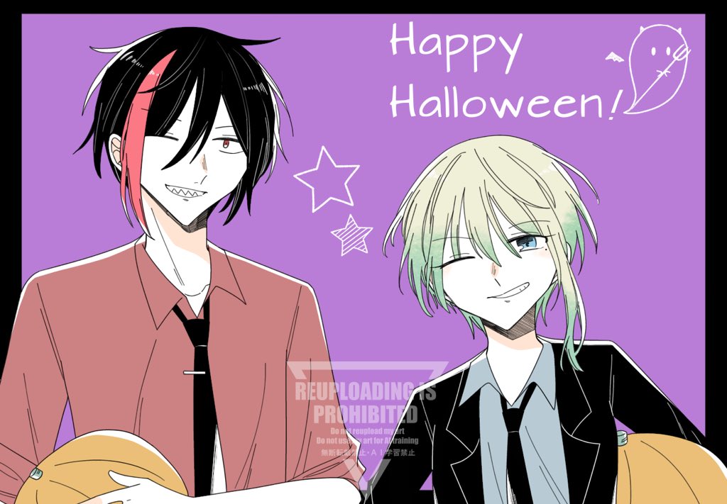 #怪事戦録 #oc
ハッピーハロウィン🎃👻