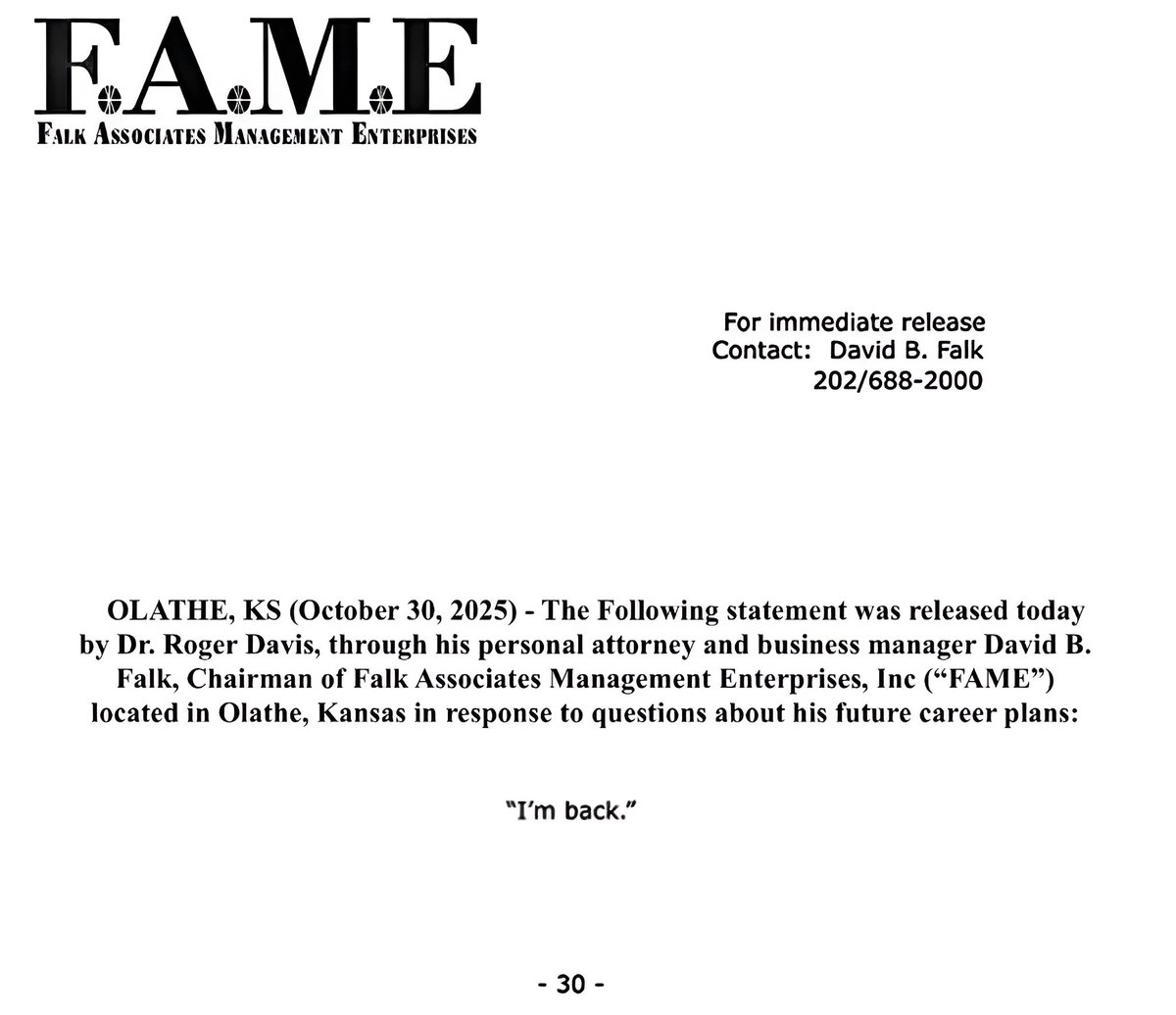 Roger Davis, PhD tweet media