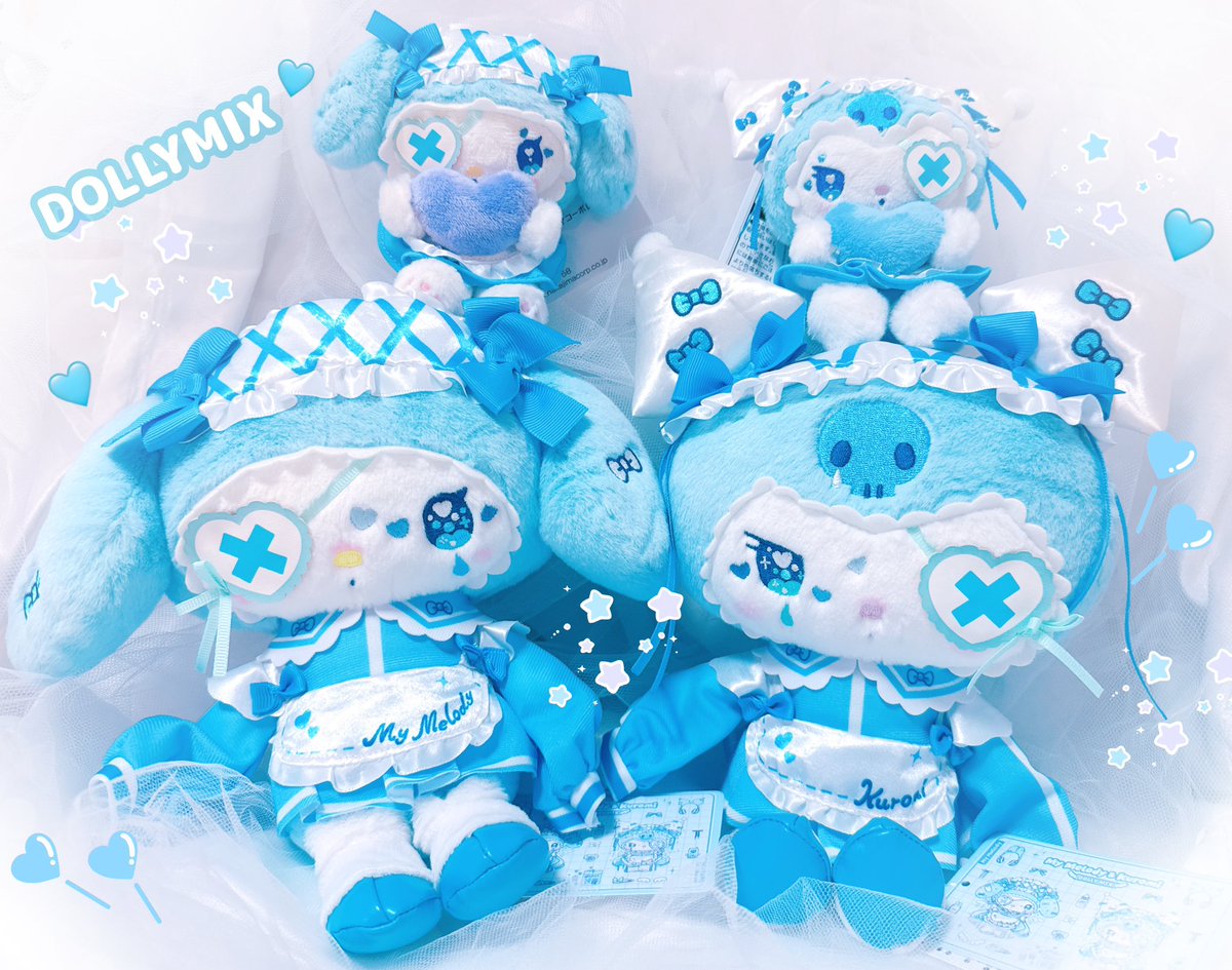 🤍💙🩵DOLLYMIX🩵💙🤍 マイメロディ・クロミぬいグッズ🪽 と〜〜っても