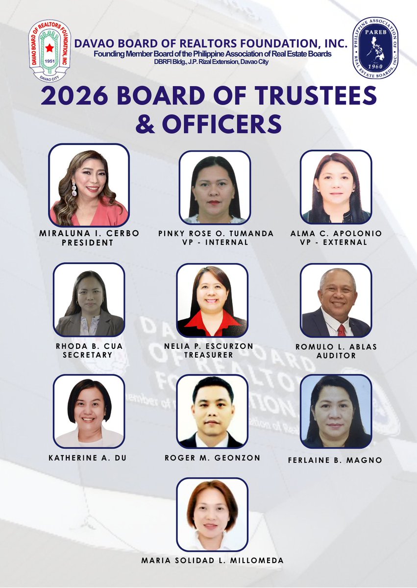 Davao Board of Realtors (@Davao_Realtors) / Posts / X