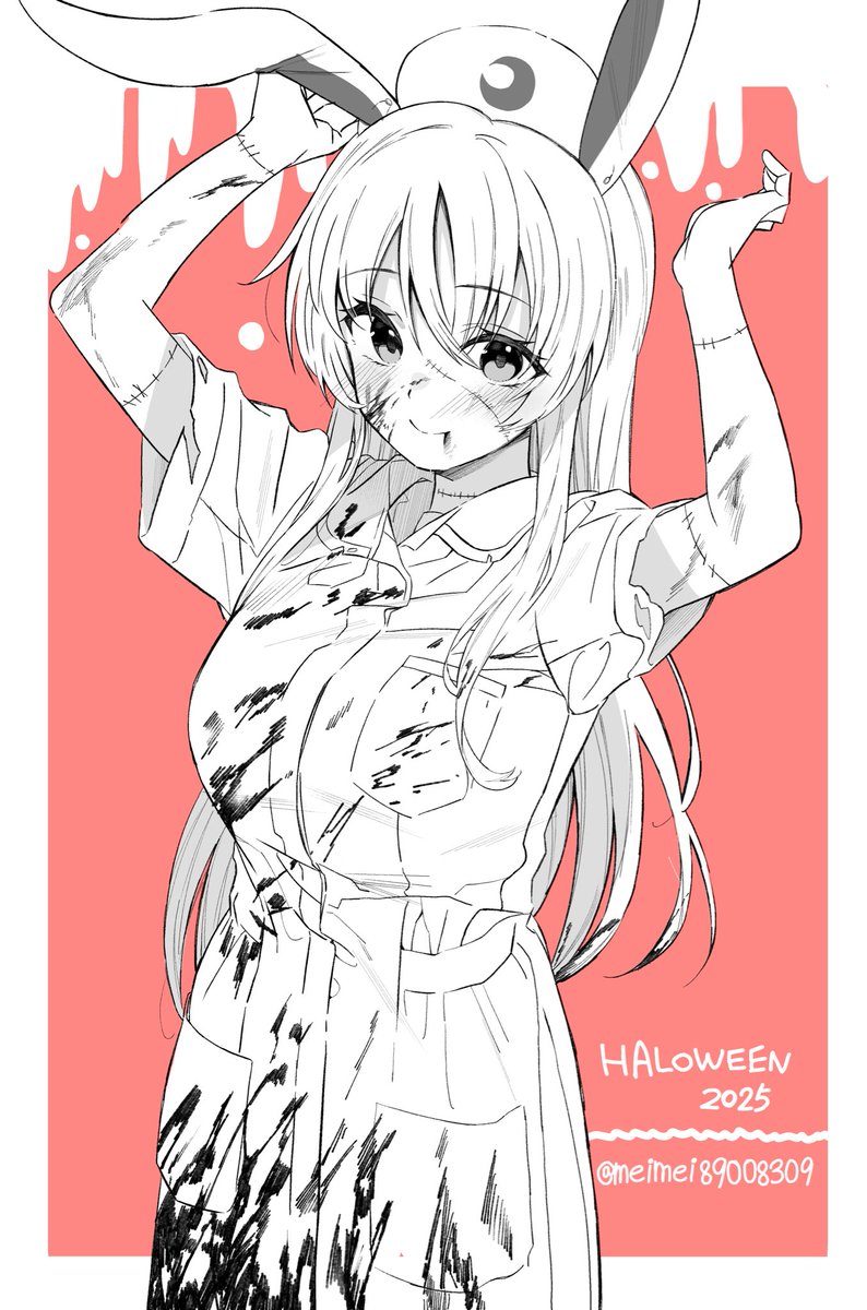 鈴仙ハロウィンナース🎃❤️🧡 