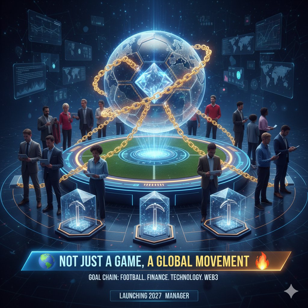 Not Just a Game, A Global Movement” 🌍🔥

💰 The Goal Chain ecosystem is powered by an advanced mining system.

Community members join as Goal Chain Miners, gaining early-stage advantages and earning rewards for supporting project growth.

But this is more than mining — it’s a