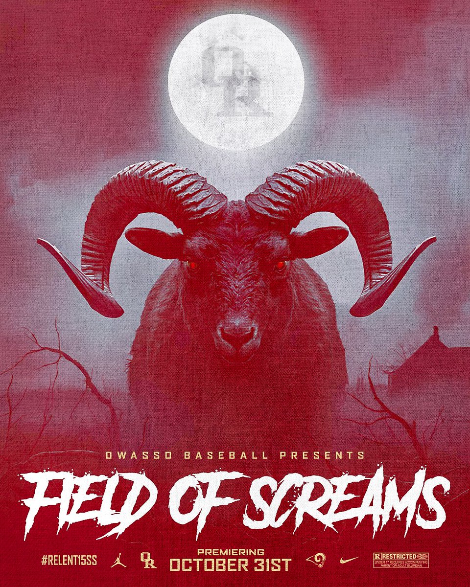 𝗘𝗻𝘁𝗲𝗿 𝗶𝗳 𝘆𝗼𝘂 𝗱𝗮𝗿𝗲...

From the depths of the diamond, Owasso Baseball wishes you a spine-chilling Halloween!
Drop your Halloween costume in the comments… if you’re brave enough. 

#RELENT15SS