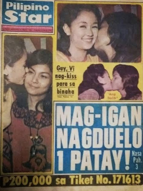 nora and vilma nagkiss para sa binaha, that's queer history