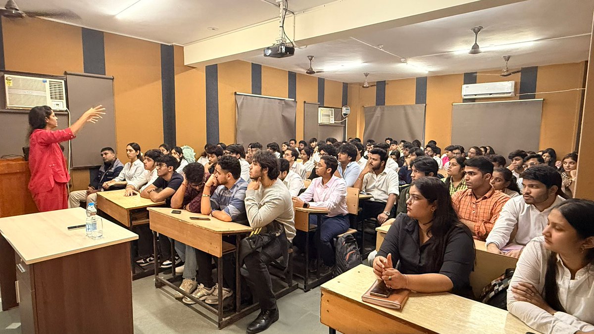 jimsljptweets's tweet image. BBA department organized a workshop on “Cybersecurity: Journey of Tech in Business”
conducted by Ms. Shikha Sachar, Senior IT Consultant dated 29th October 2025 for semester 3 and 5 students.

#CyberSecurity #Techbusiness #workshop #BBAJIMSVKII