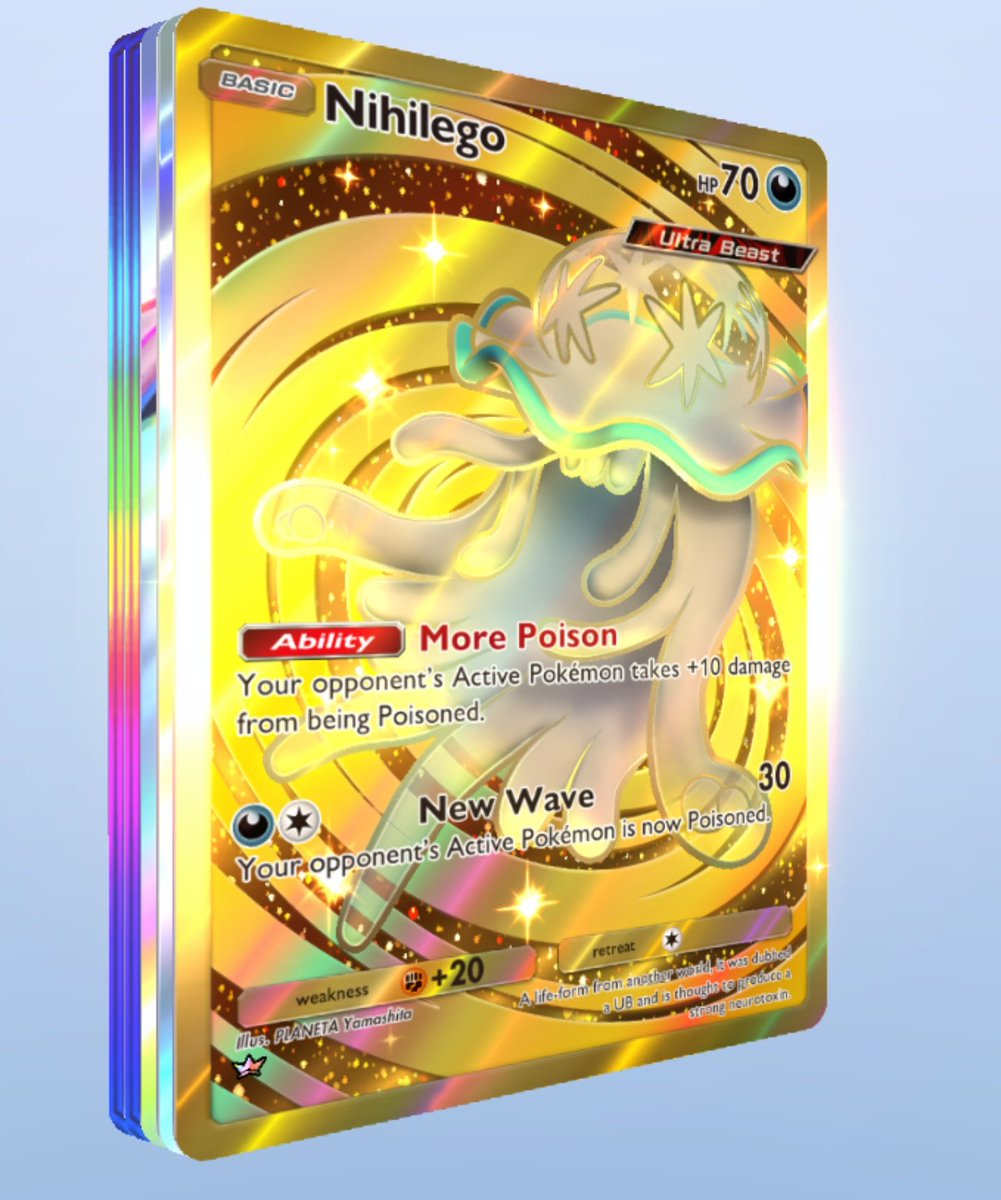 RDrazard's tweet photo. I thought my first god pack in #PokemonTCGPocket was crazy, but this second god pack out of nowhere as my last attempt at the Deluxe Edition before it goes away was wild! 🤩

It was another jumpscare because there were no sparkles on the pack openings either! https://t.co/16nCV0tEUx