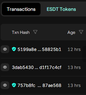 Rather than obsessing about yet another price dump, I started debugging something, and discovered that <a href="/MultiversX/">Multiversᕽ</a> Explorer got an upgrade (among other changes, I guess)...

There is a little "eye" icon next to each transaction, and I very much like what it does. 😉