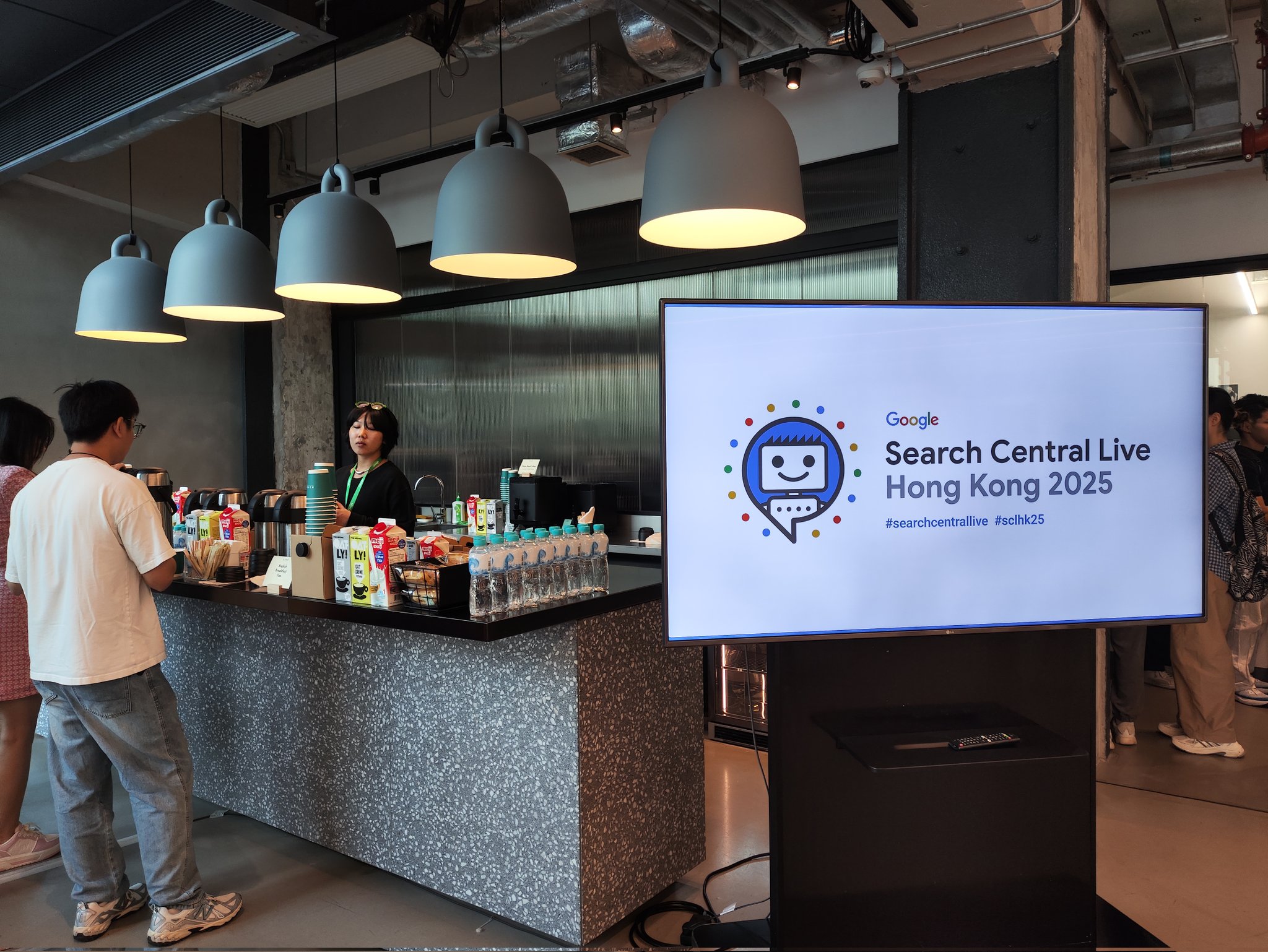 在香港参加谷歌的活动 #searchcentrallive #sclhk25