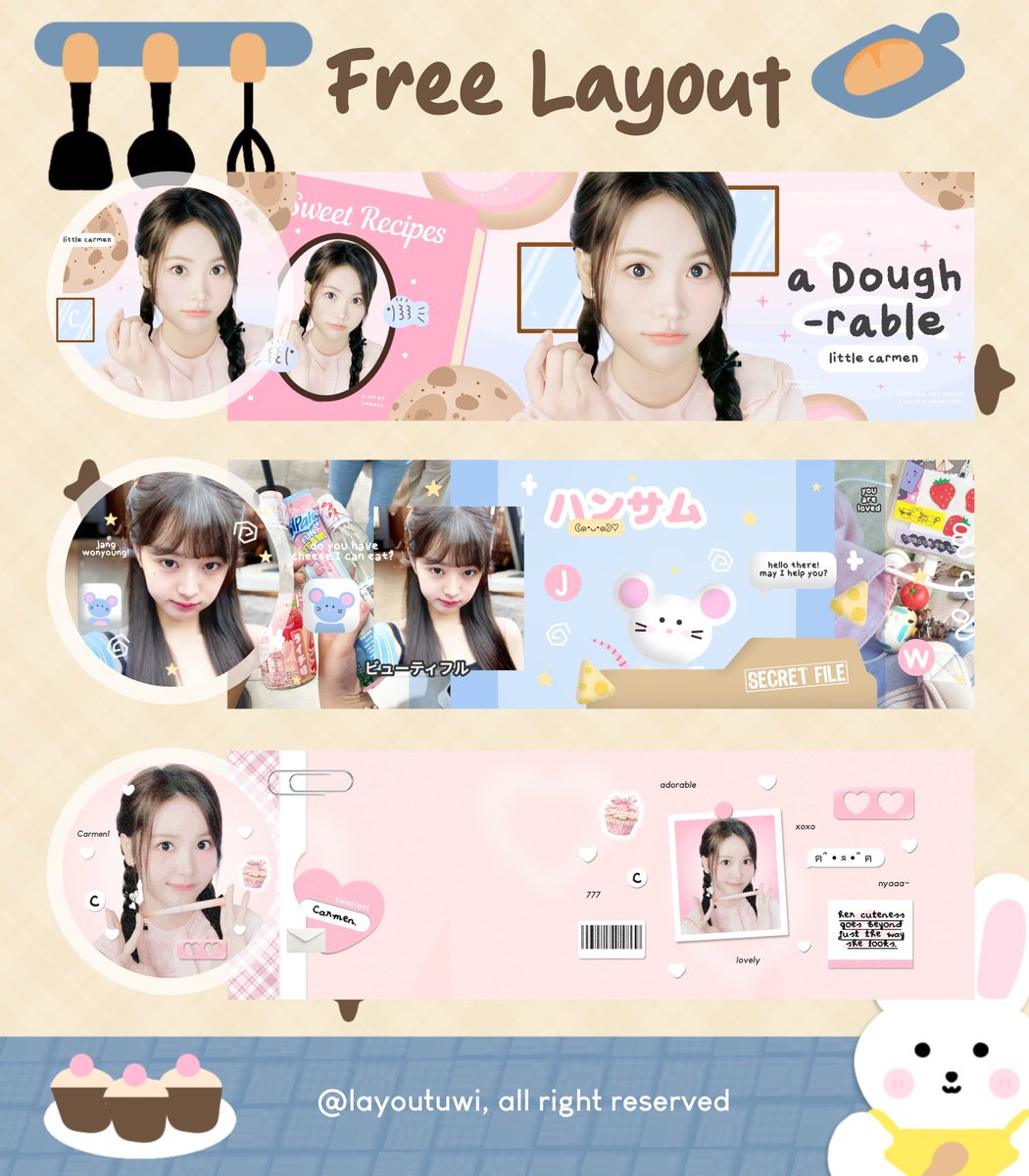 layoutuwi's tweet image. ❤️ : help repost? thanks a bunch!

halo ꒰ᐢ⸝⸝⸝ᐢ꒱⸒⸒ aku bawa 6  FREE layout yg sudah di sponsori kak @fleurcres untuk rules bisa cek post di bawah. Thanks❤️

#zonauang
#zonaba