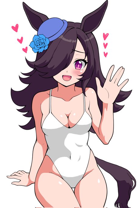 ライスもレオタード!
#ウマ娘白レオタード部 #ライスシャワー #ウマ娘 