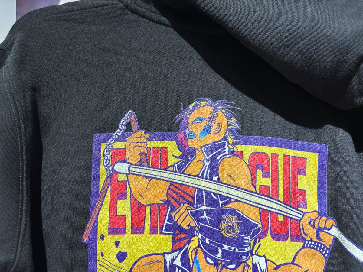 10月31日発売開始！！
【バックドロップ限定】
 ＃極悪同盟 x ＃DEVILOCK ジップパーカー

ご注文お待ちしております。
海浜幕張店頭でも発売しております
↓WEBバックドロップ
x.gd/In1A1
↓楽天バックドロップ
x.gd/RfoCk