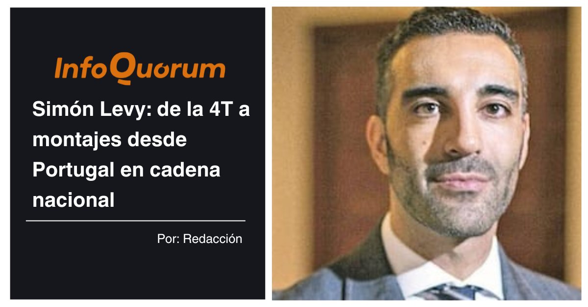 🔴⚪ La investigación internacional en contra de #SimónLevy, empresario y exfuncionario federal del gobierno de Andrés Manuel López Obrador (#AMLO), ha entrado en una nueva fase crítica. El exsubsecretario de Planeación Turística fue detenido por la Interpol el pasado 28 de