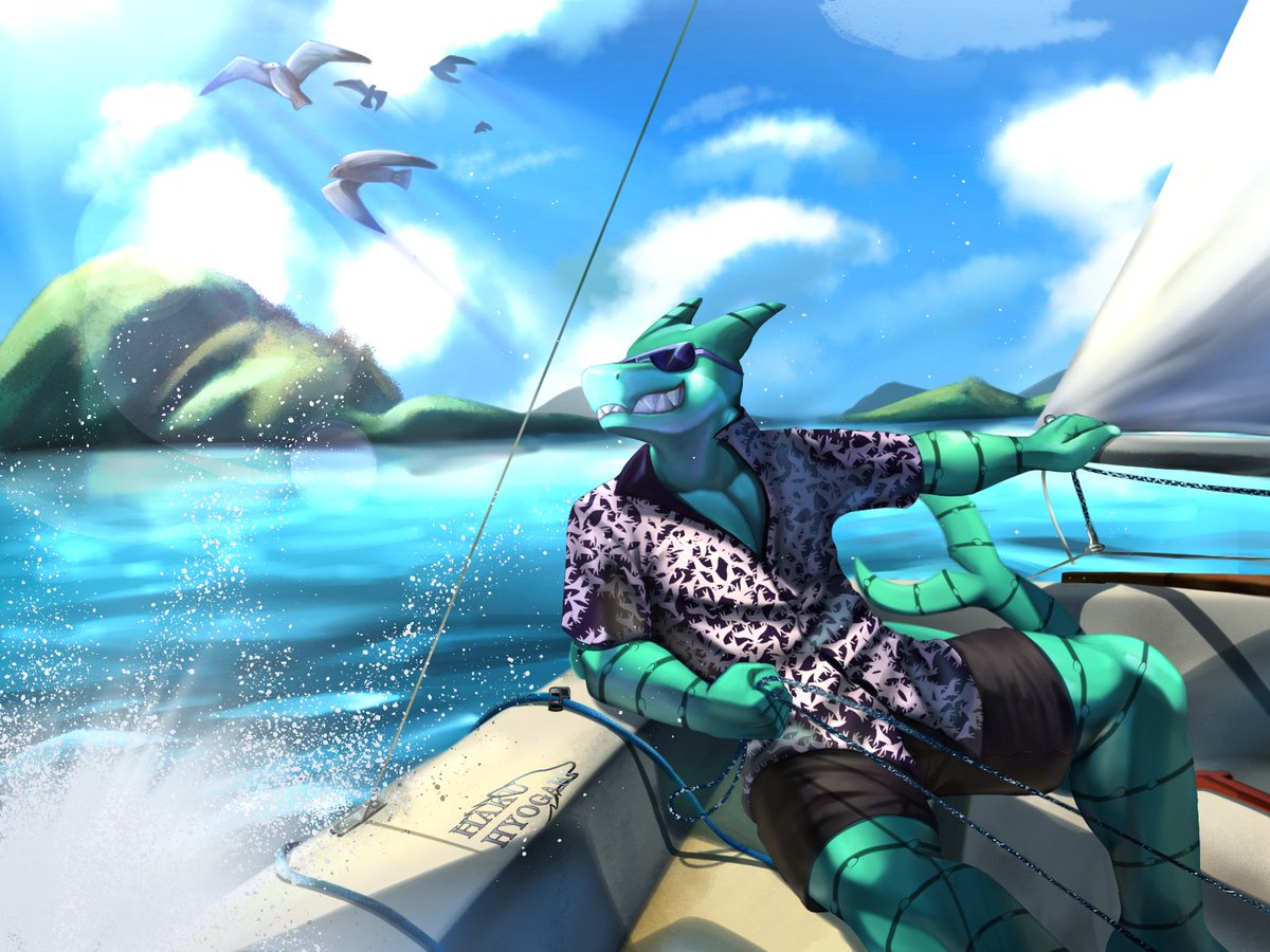 Kai Oosaki (Commissions Full!) tweet media