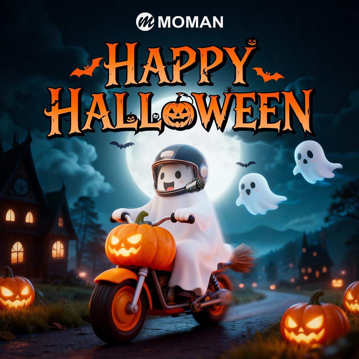 🎃🅣🅡🅘🅒🅚 🅞🅡 🅣🅡🅔🅐🅣🍬

仮装ツーリングは、MOMAN H2Sとともに👻🏍️

#ハロウィン #Halloween2025 #momanh2s 
#RidewithMOMAN #momanintercom #momanglobal
#バイク #インカム #ヘルメット #ツーリング 
#バイク好きな人と繋がりたい