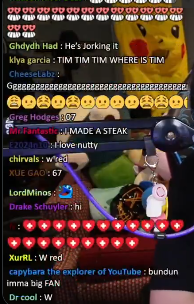 NapsRoblox's tweet image. . @nuttylmao  For multichat how do we get random colors for messages instead of all red? or is it only for bundun lmao