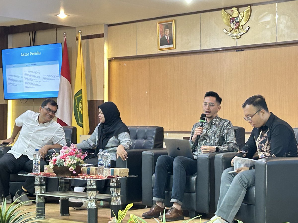 perludem's tweet image. Seminar Kodifikasi UU Pemilu – Usulan Masyarakat Sipil Untuk Perbaikan UU Pemilu

📍 Universitas Mulawarman, Samarinda, Kalimantan Timur.

Streaming di sini: youtube.com/live/Uc50CyBh4…