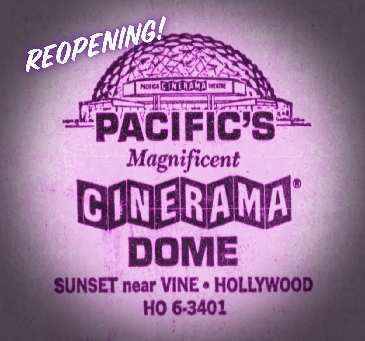 esotouric's tweet image. SCOOP! Conditional Use Permit application filed for alcohol sales at the Arclight Cinemas... 
and for Welton Becket's 1963 Cinerama Dome! 

If the City doesn't dawdle, we could have the Dome back in 2026. 
planning.lacity.gov/pdiscaseinfo/s…