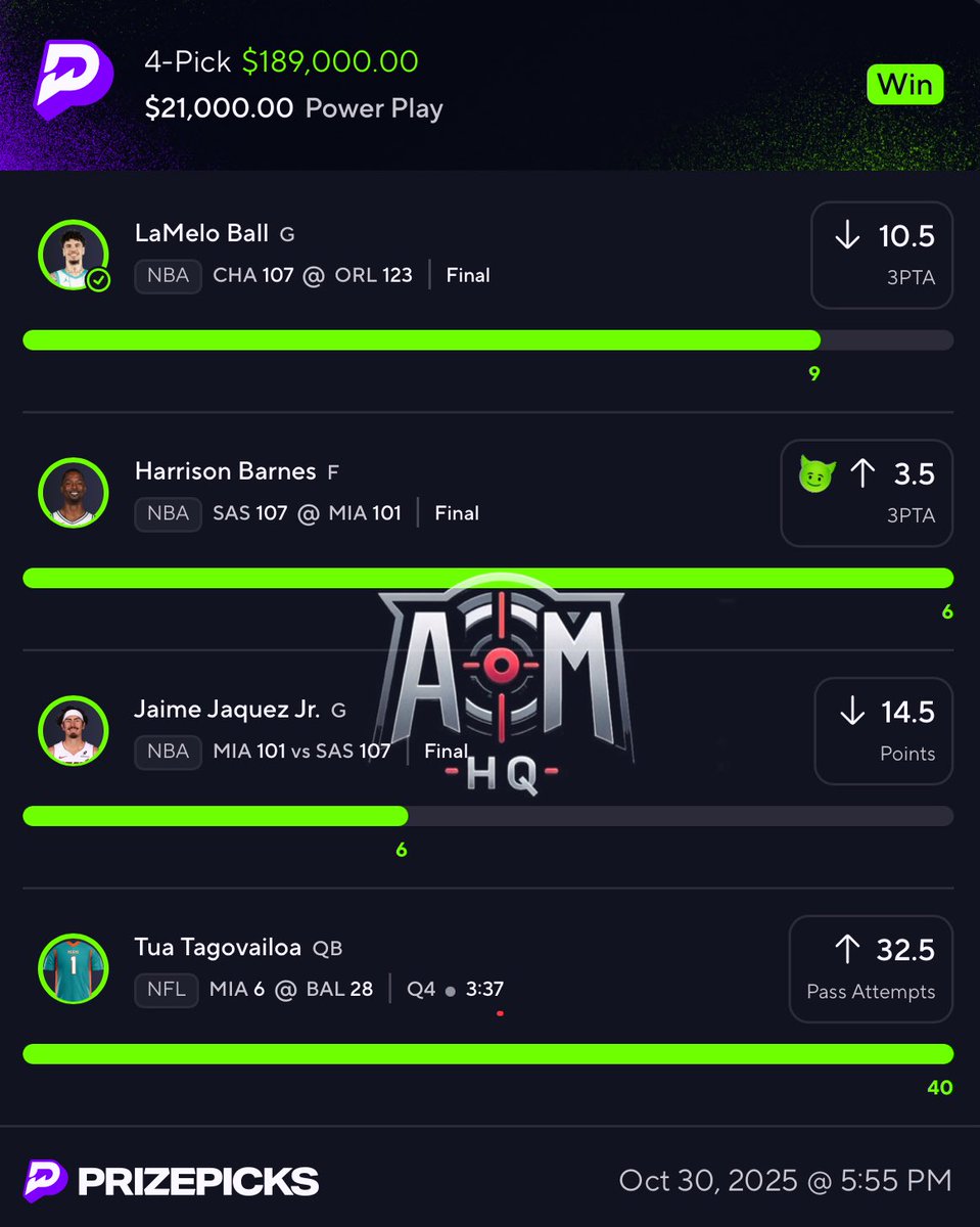 cdl_aim's tweet image. $1,000 TO 7 PEOPLE WHO LIKES + RTs❤️🤑

PREMIUM CASHED &amp;amp; 9x NUKE FOR $180k🧘🏽‍♂️

WE HAVEN’T MISSED A SLIP IN 11 DAYS😳

🚨𝟳𝟬% 𝗢𝗙𝗙 𝗣𝗥𝗘𝗠𝗜𝗨𝗠 𝗟𝗜𝗡𝗞
👉🏽fanbasis.com/cdl_aim

#GamblingTwitter #GamblingX #AimsHQ #GamblingCommunity #PrizePicks #prizepicksnba…