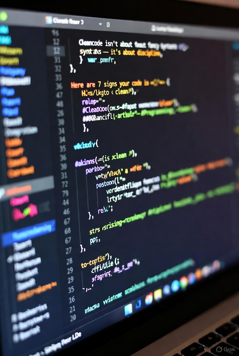 sankyn1's tweet image. Clean code isn’t about fancy syntax — it’s about discipline.
Here are 7 signs your code is clean 🧵
#CleanCode #Coding #Programming #DevLife