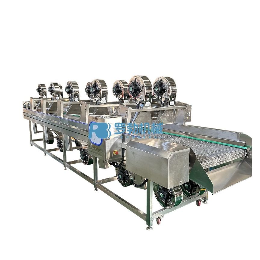 luobo_machinery's tweet image. Washing and air-drying line luxury air-dryer, Remove surface moisture and partially dry food products.Expand shelf life and reduces energy consumption in downstream drying or frying processes. 
learn more：rbpot.com
 #airdrying #softpackage #vegetable #fruit #meat
