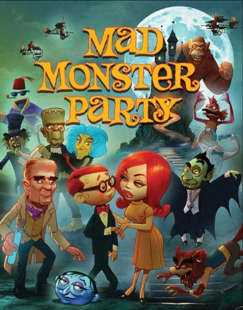 MarianRudnyk's tweet photo. @ToonHive Next after the awesome #Peanuts "It's The Great Pumpkin, Charlie Brown", there is the often overlooked 1967 #Halloween MEGA #classic from Rankin-Bass - the same who brought us 1964's "Rudolph The Red-nosed Reindeer", there is:

🎃 #MadMonsterParty 🦇

A #Halloween2025 must see!📺 https://t.co/oPg6hqdvaX