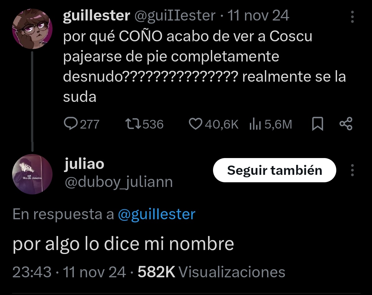 Estoy llorando de QUE habla duboy julian