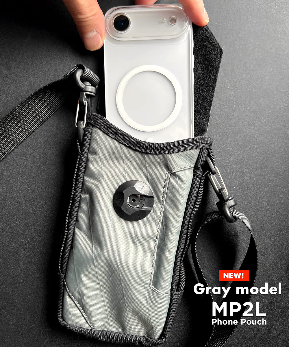 TYO_Mac's tweet image. 【新発売】＜MP2L Phone pouch＞大好評を受け、新色グレー登場！軽量性と高耐引裂性。耐水性のX-Pac®仕様。街歩き。フェスやイベント。MOLLEシステム対応で、バックパックやリュックなどへの装着も... tyo2l.com/MP2L-Phone-Pou…　#iPhone #XPac