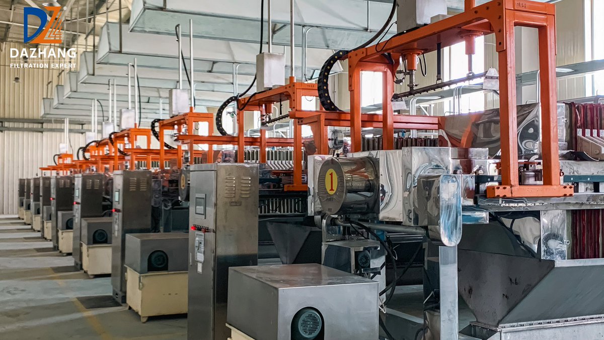 shdzep's tweet image. DZ Chamber/diaphragm filter press, with the frame wrapped in stainless steel. It is applicable to the food, beverage and pharmaceutical industries.  🥤💊

#filterpress #pressfilter #watertreatment #sludgedewatering #automaticsystem