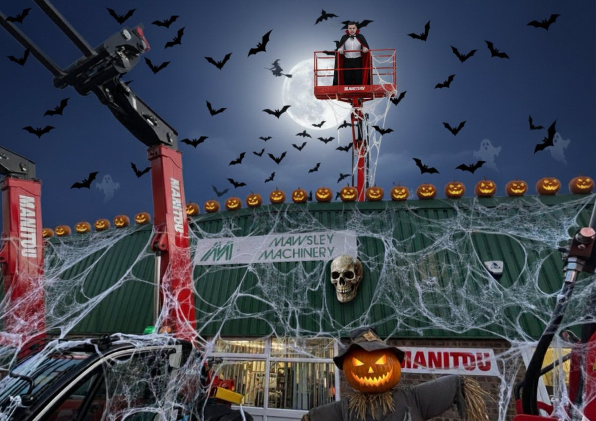 Happy Halloween from Mawsley Machin-eerie!👻🎃