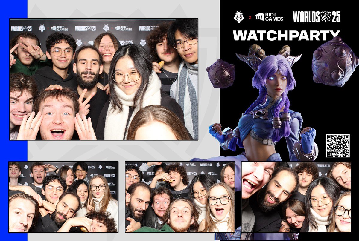 Kacpermzk's tweet photo. G2 Watchparties are the best come by 

https://t.co/eFAhHOnUSj https://t.co/Nuedt0TAGj