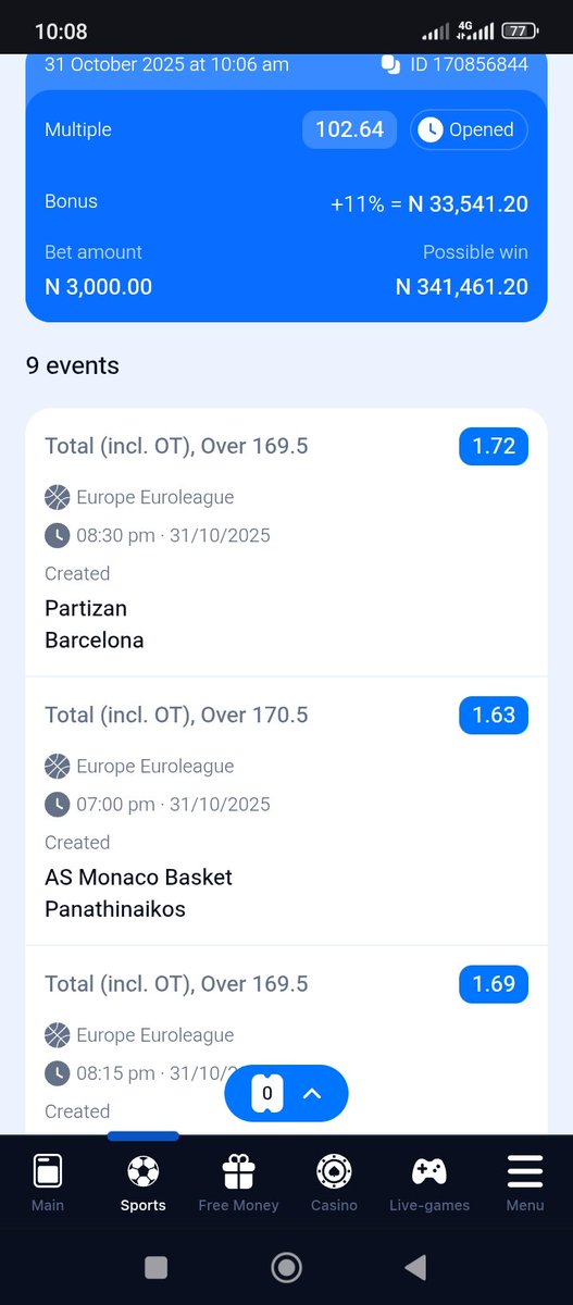 encryptedav's tweet photo. 9QjAiV3 (100 odd)
9Qja4IY (1.5k odd)
#1win #basketball #Handballl
https://t.co/lyyqB813lK
Promo code: Encrypted223 https://t.co/OPb6DUed15